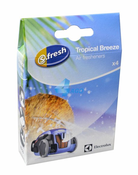 Zapach Tropikalna Bryza do odkurzacza S-Fresh 4szt. 