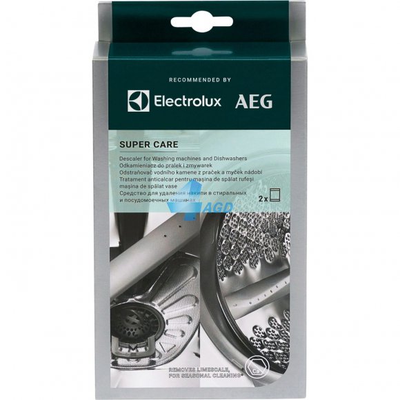 Electrolux SUPER CARE Odkamieniacz do pralek i zmywarek 2 x 100g