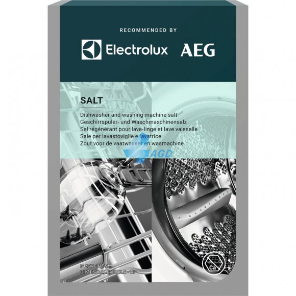 Sól zmiękczająca wodę do zmywarki i pralki ELECTROLUX / AEG