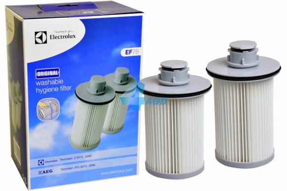 Zestaw filtrów EF78 Hygiene do odkurzacza Electrolux TwinClean