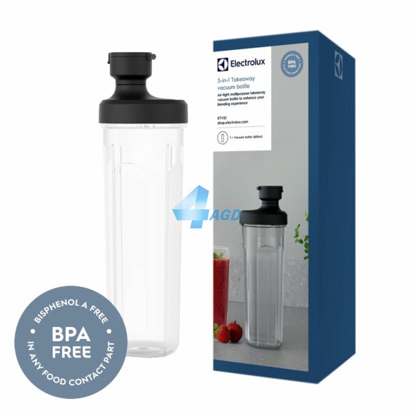 Butelka próżniowa ETVS1 0,6 l do blendera Electrolux E6VB1-8ST