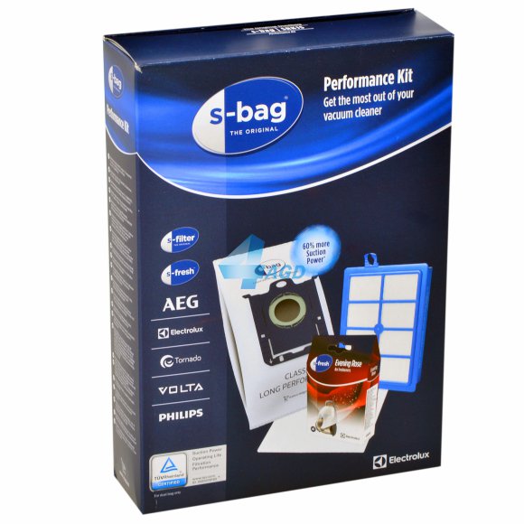 Zestaw SRK1S PERFORMANCE KIT - worki E201S, filtr HEPA 12 i zapach