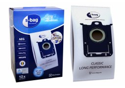 Oryginalne worki E201SMCC do odkurzacza ELECTROLUX S-BAG Classic Long Performance MEGA PACK - 12 szt. plus zapach 4x S-FRESH